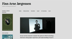 Desktop Screenshot of finnarne.net